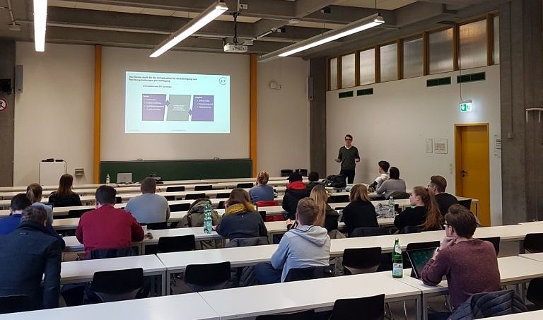 Spannender Gastvortrag vom Junior Consulting Team