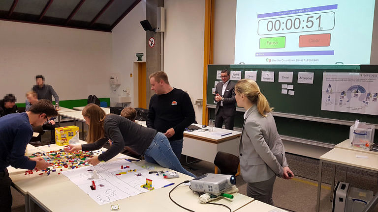 Gastvortrag von Invensity zu SCRUM in MPS